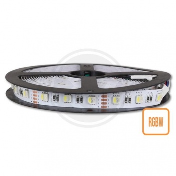RGBW  5050  IP20  LED  lente  5m  300 led
