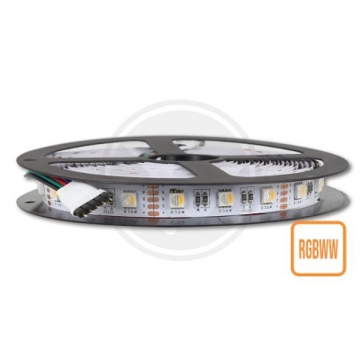 RGBWW  5050  IP20  LED  lente  5m  300 led