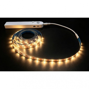 LED  lent u komplekts  USB-C , 4xAAA , 1m , 60led , 4500K , PIR