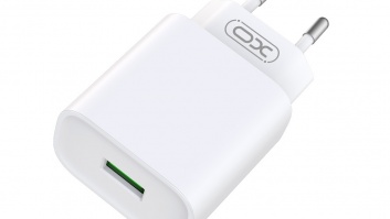 XO  sienas  lādētājs  CE02D  QC  3.0  18W  1x USB  balts