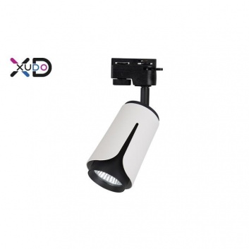 XD-IK252W  Sliedes , 1-fāzes  GU10 , balts + melns  lampa