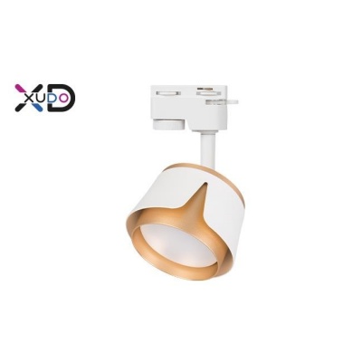 XD-IK256W  sliedes  1-fāzes  GX53  balts+zelts  lampa