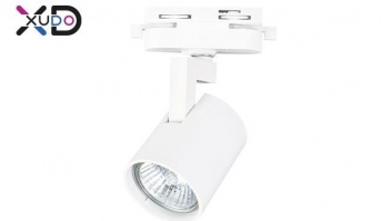 XD-IT101W  LED GU10 lampa, 1-fāzes  sliedes  sistēmai, balta