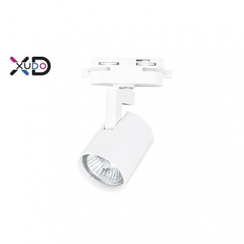 XD-IT101W  LED GU10 lampa, 1-fāzes  sliedes  sistēmai, balta