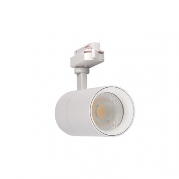 LED  sliežu  prožektors  1-fāzes  Pulso  20W  3CCT  balts