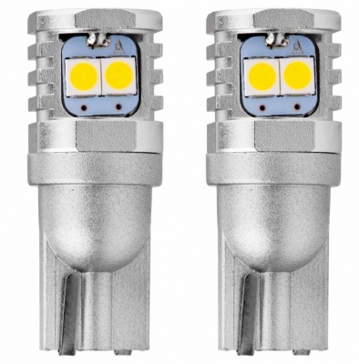 LED  spuldzes  CANBUS  3030  6SMD  T10  W5W  W10W  White  12V/24V