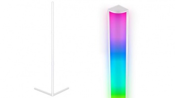 RGB  LED  stāvlampa  20W  140cm  balta