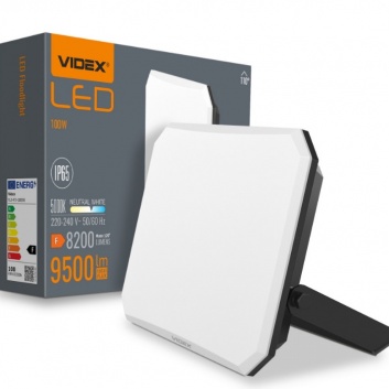 VIDEX  LED  prožektors  100W, 8200LM  5000K  VLE-F3-1005B