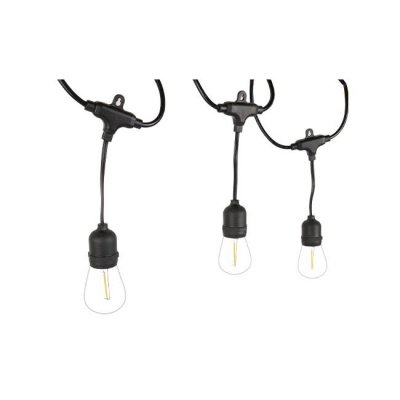 LED  virtene , 230V , 20m , 20x E27 , 2700K