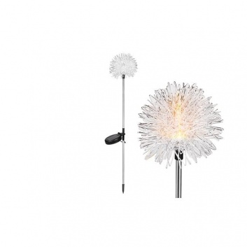 LED  saules  enerģijas  degors , pienene, 76 cm