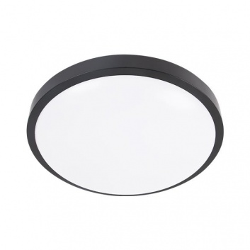 LED  griestu  lampa  Luvo  24W , apaļa  4000K , melna