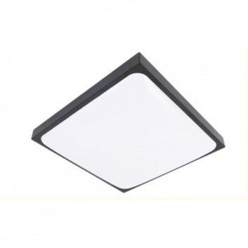 LED  griestu  lampa  Luvo  18W , kvadrātveida  4000K , melna