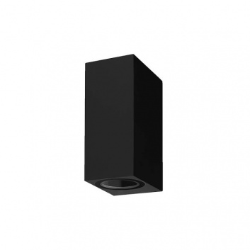 Arhitektūras  gaismeklis  Lida  PC  LED  GU10  duo , melns
