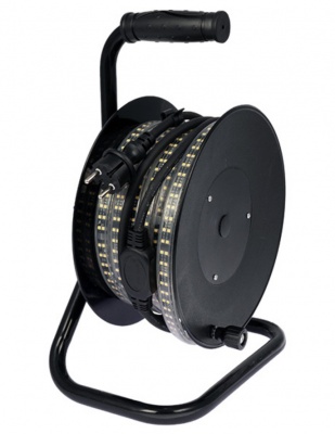 LED  darba  gaismas  lente  uz  spoles  220V  15m