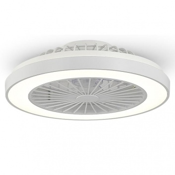 Kleo  LED  griestu  lampa  36W+15W  3CCT  ar  ventilatoru  50cm , balta
