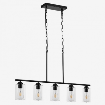 VEVOR  5  lampu  virtuves  piekaramais  gaismeklis  60 W , regulējams  ēdamistabas  apgaismojums  5xE27
