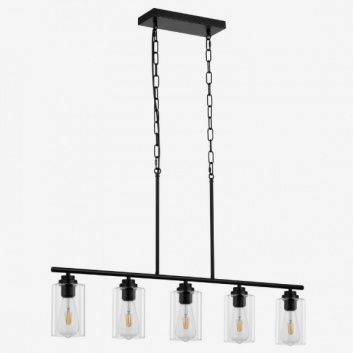 VEVOR  5  lampu  virtuves  piekaramais  gaismeklis  60 W , regulējams  ēdamistabas  apgaismojums  5xE27