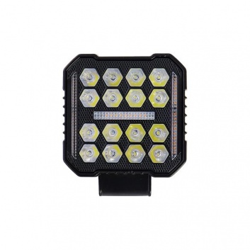 LED  darba  lukturis  10-60V  50W  16LED + oranžs  brīdinājuma  signāls (bez E marķējuma)