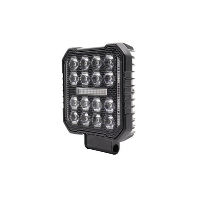 LED  darba  lukturis  10-60V  50W  16LED + oranžs  brīdinājuma  signāls (bez E marķējuma)