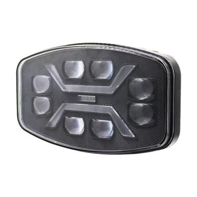 LED  darba  lampa  10-60V  60W  10 LED + oranžs  brīdinājuma  signāls (bez E marķējuma)
