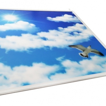 LED  griestu  panelis  1200x1200 mm , 60w, Debesis  6000 Lm