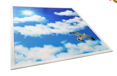 LED  griestu  panelis  1200x1200 mm , 60w, Debesis  6000 Lm