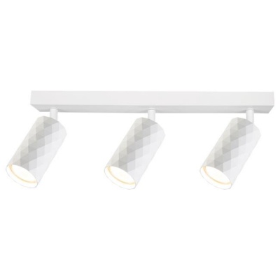 Sienas , griestu  lampa  3xGU10  LED  Glamour , balta