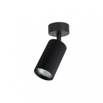 Lucerno  1xGU10  LED  sienas  lampa , melna