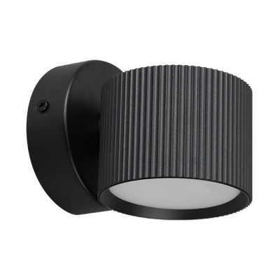 1xGX53  LED  sienas  lampa  Orbin , melna