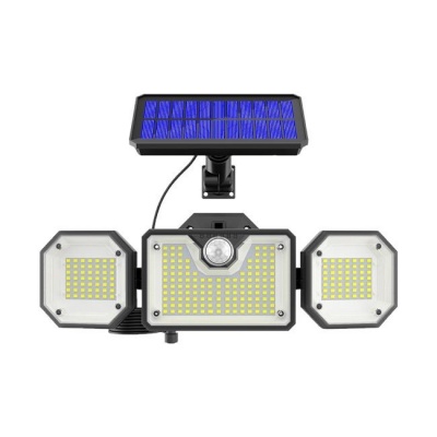 Saules  enerģijas  LED  prožektors  226xSMD  PIR  ar  tālvadības  pulti
