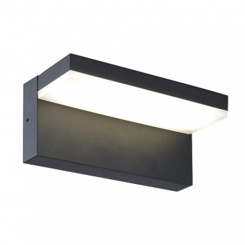 Arhitektūras  gaismeklis  Hestio  LED  9W , melns