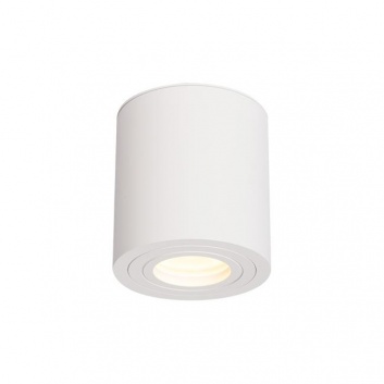 Virsapmetuma  armatūra  IP54  GU10 , apaļa  90x95 , balta
