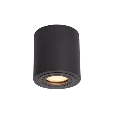 Virsapmetuma  armatūra  IP54  GU10 , apaļa  90x95 , melna