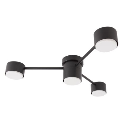 LED  lustra  4xGX53  Guliver , 85cm , melna