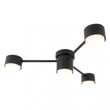LED  lustra  4xGX53  Guliver , 85cm , melna