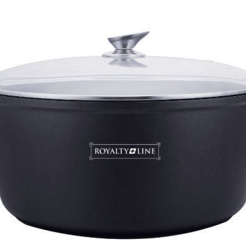 Royalty  Line  RL-BS36M: Liets  katls  ar stikla  vāku - 36 cm