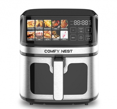 Comfy  Nest  CN-06160: 1700 W  digitālais  gaisa  fritieri - 8 l
