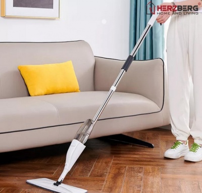 Herzberg  HG-8115: Grīdas  mops  ar  ūdens  smidzinātāju