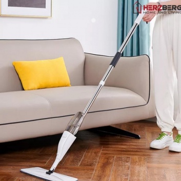 Herzberg  HG-8115: Grīdas  mops  ar  ūdens  smidzinātāju