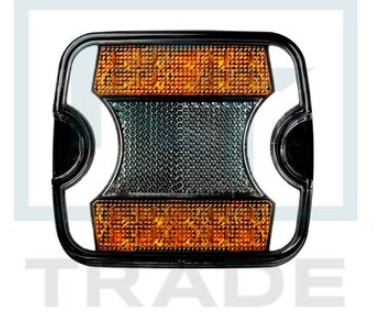 LED  priekšējie  pagrieziena  rādītāji , 10–30 V  ar  gabarītgaismu  un  dinamisko  pagrieziena  rādītāju — PĀRIS