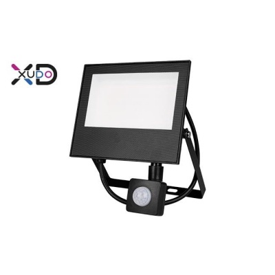 Mola  50W LED  prožektors  ar  sensoru  4500K , melns