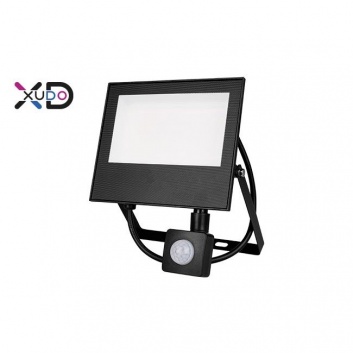 Mola  50W LED  prožektors  ar  sensoru  4500K , melns