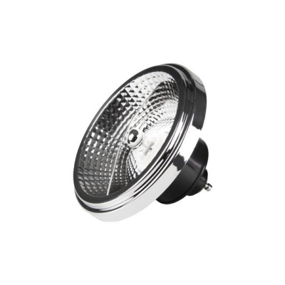 LED  spuldze  GU10  AR111  Vita  4000K  15W  230V , melna