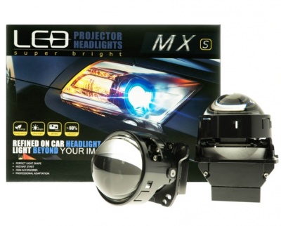 EPLL21  Bi-LED  Lēcu  Projektors  3"  6000K  60W , komplekts