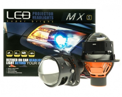 EPLL19  Bi-LED  Lēcu  Projektori  AFS  3"  6000K  65W , komplekts