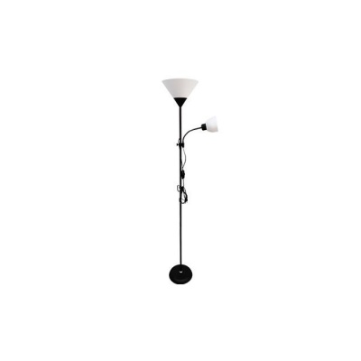 Duos  stāvlampa  1xE27 , 1xE14  176 cm , melna