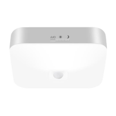 Lādējamā  LED  griestu  lampa  Pixo ar  sensoru , balta