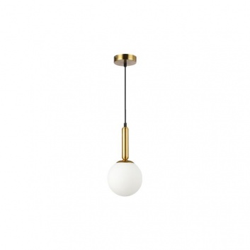 1xE27  Bali-15  piekaramā  lampa  15 cm , zelta  krāsā