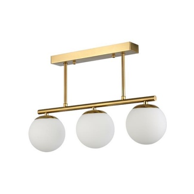 LED  lustra  3xE27  Bali-12  47cm , zelta