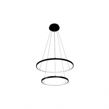 Lynx  LED  lustra  40/60cm  64W , melna